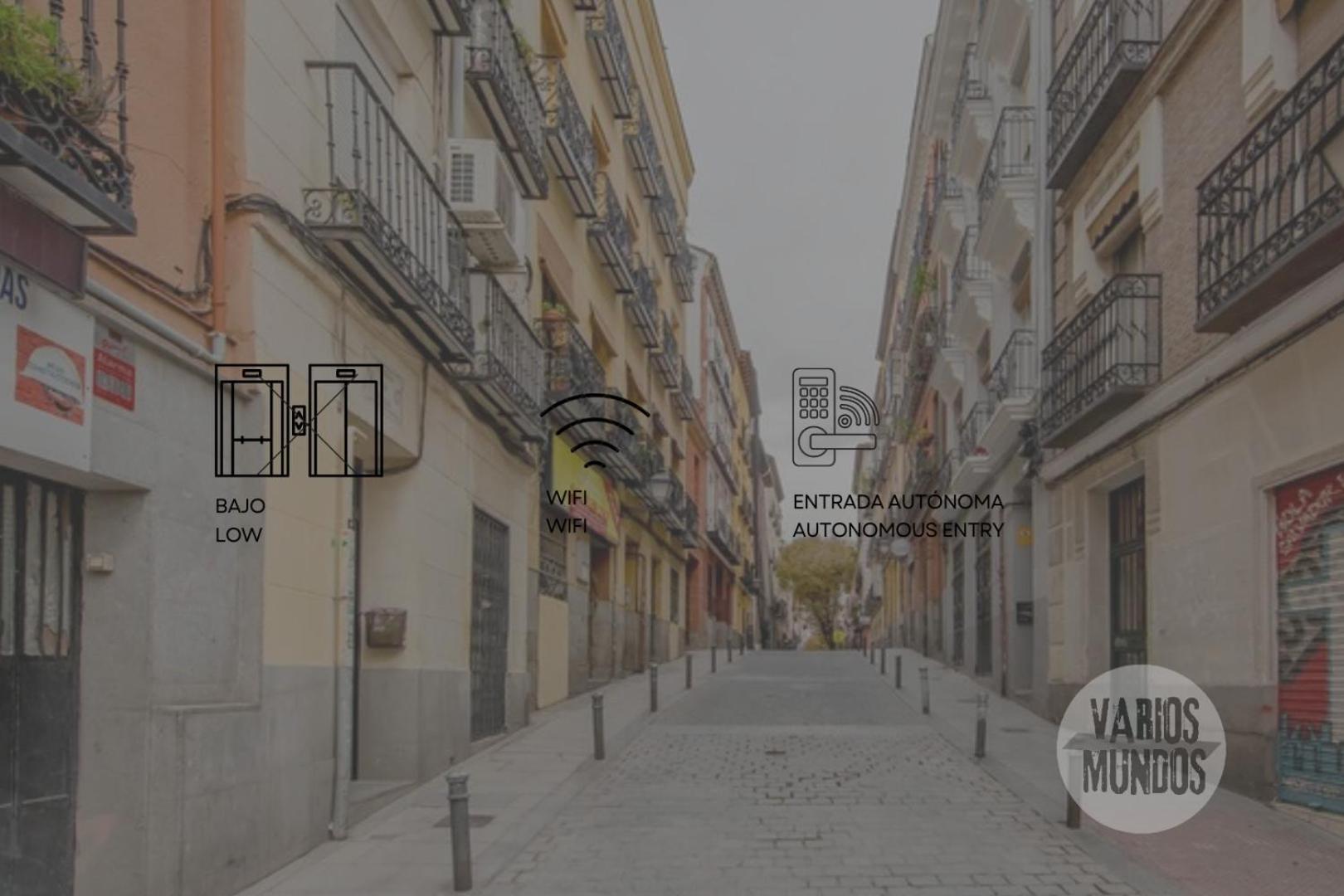 C-Cabeza Cool Apt Para 7 Al Lado De Tirso De Molina E1 Madrid Exterior photo